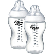 Бутылочка для кормления Tommee Tippee Closer to nature 340 мл, 3 мес +, 2 шт.