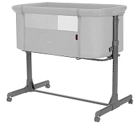 Приставная колыбель Carrello Luna CRL-16501 Carbon Grey