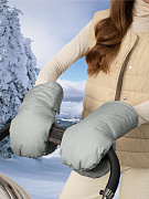 Муфты на ручку коляски AmaroBaby Mitts ЧЗ серый