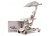 Детский cамокат-беговел RiverToys HB-111-A HB-111-A-WHITE/белый