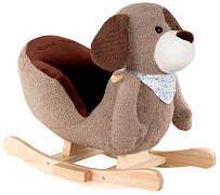 Качалка Pituso с сиденьем GS6074 Пес Дюк Серый