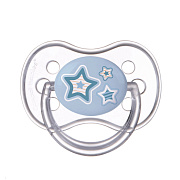 Пустышка силиконовая Canpol babies Newborn baby симметричная 0-6 мес 22/580 голубой