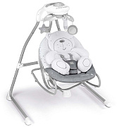 Качели электронные Cam Gironanna серый с медвежонком