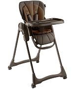 Стульчик для кормления Amarobaby Gourmet коричневый