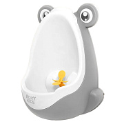 Писсуар для мальчиков Roxy-Kids Лягушка с прицелом RBP-2129Grey серый
