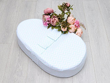 Детский матрасик-кокон AmaroBaby Premium Form для позиционирования с эффектом памяти