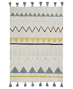 Ковер Lorena Canals Ацтекский Azteca Natural винтажный голубой 120х160 см