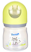 Детская бутылочка Uviton с широким горлышком 125 мл 0228/01 зеленый
