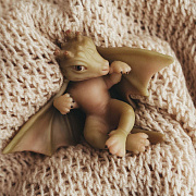 Игрушка Magic Manufactory коллекция Magic History Дракон 12 см зеленый