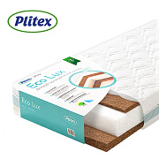 Детский матрас Plitex Eco Lux 1190х600х120 ЭКЛ-01