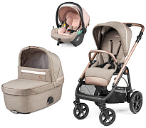 Коляска Peg Perego Veloce TC Brio Culla Belvedere Lounge 3 в 1 Mon Amour