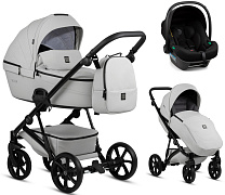Детская коляска Tutis Viva 5 Plus Leather 2024 3 в 1 1452085 Cloud