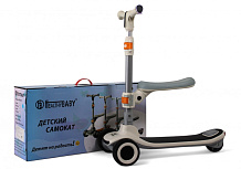 Детский самокат RiverToys HB-009 GREY/серый