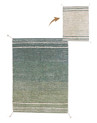 Ковер Lorena Canals двусторонний винтажный голубой 120х160 см