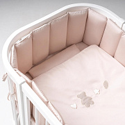 Комплект в кроватку Perina Teddy Sateen Collection 6 пр. 100х70 бежевый