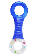 Прорезыватель-погремушка Uviton Гантелька 0140 синий