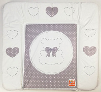 Пеленальный матрасик Топотушки Мой Любимый мишка 80х71 см