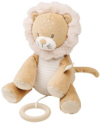 Игрушка мягкая Nattou Musical Soft toy Flo, Ernest & Oli Лев музыкальная 682183