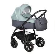 Детская коляска Indigo Charlotte Sity 2 в 1 Cs 02 т.серый+шалфей