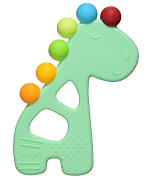 Прорезыватель Uviton силиконовый Rainbow giraffe (мята) 0417/02