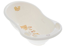 Детская ванна Tega Baby Teddy (Мишки) 86 см MS-004-118 Белый жемчуг