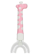 Прорезыватель-массажер для десен Uviton Giraffe 0415 розовый
