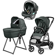 Коляска Peg Perego Veloce TC New Belvedere Lounge 3 в 1 Metal
