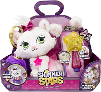 Плюшевый котенок Shimmer Stars с сумочкой 20 см S19351