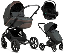 Детская коляска Noordi Aqua V2 3 в 1 с автокреслом Terra Black 1482619 Forest Green