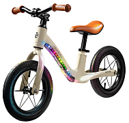 Двухколесный беговел AmaroBaby Tornado молочный