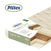 Детский матрас Plitex Organic Twin 1190х600х110 ОРГ-02/1