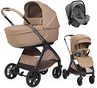 Коляска Chicco Bellagio 3 в 1 с автокреслом Kory Plus Lunar Rock Caramel без накидки на ножки
