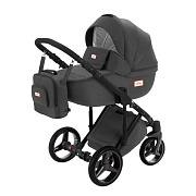 Детская коляска Adamex Luciano Deluxe 3 в 1 Q103 (МОРЕНГА 100% КОЖА)