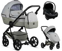 Детская коляска Tutis Viva 5 Plus Essential 2024 3 в 1 с автокреслом Elo Lux EduSky Black 1452058 Crystal