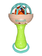Погремушка Uviton Волшебный шарик 0063 бежевая чаша/зеленый