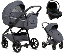 Детская коляска Tutis Uno 5 Plus Unico 3 в 1 с автокреслом Elo Lux EduSky Black 1402148 Pepper