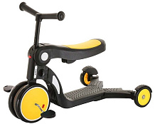 Трехколесный самокат Pituso HD-200 5 в 1 Yellow Желтый