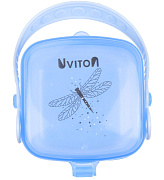 Футляр для пустышки Uviton Fly 0225 голубая ручка
