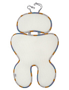 Дышащий матрасик Leokid Classic 3D для автокресла 6643 Leaf Wave