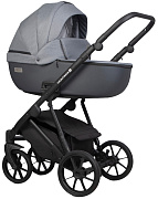 Детская коляска Riko Basic Montana Plus X 3 в 1 40 Graphite (графит+серый)