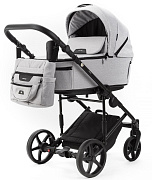 Детская коляска Adamex Zico New 2 в 1 ZN-TK01 TIP (СВЕТЛО-СЕРЫЙ)