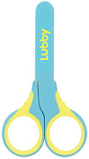 Детские ножницы Lubby Длинные с чехлом 0+ мес 16408