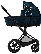 Коляска для новорожденных Cybex Priam IV Matt Black Jewels of Nature
