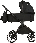 Детская коляска Adamex Spark 2 в 1 7-CARBON-VELVET - ЧЁРНЫЙ-ЧЁРНАЯ РАМА