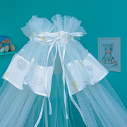 Балдахин Vikalex Мишкина Компания пузырьки серый