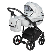 Детская коляска Adamex Cortina 2 в 1 CT-100 (серый)
