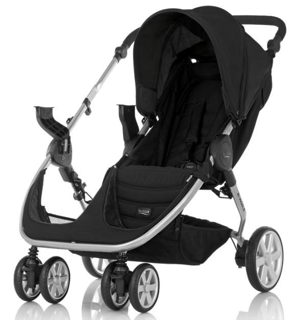 Britax b agile store double steel grey