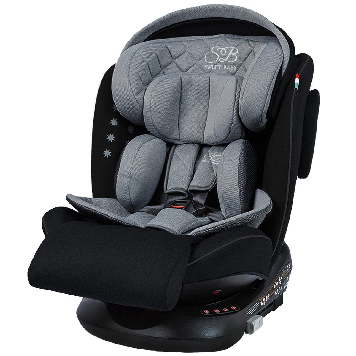 Автокресло Sweet Baby Fortuna 360 SPS Isofix Black