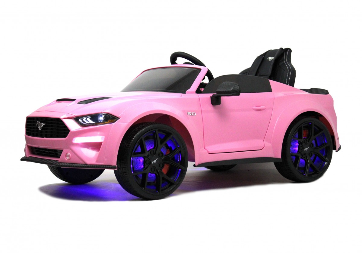 Детский электромобиль RiverToys Ford Mustang GT A222MP PINK розовый