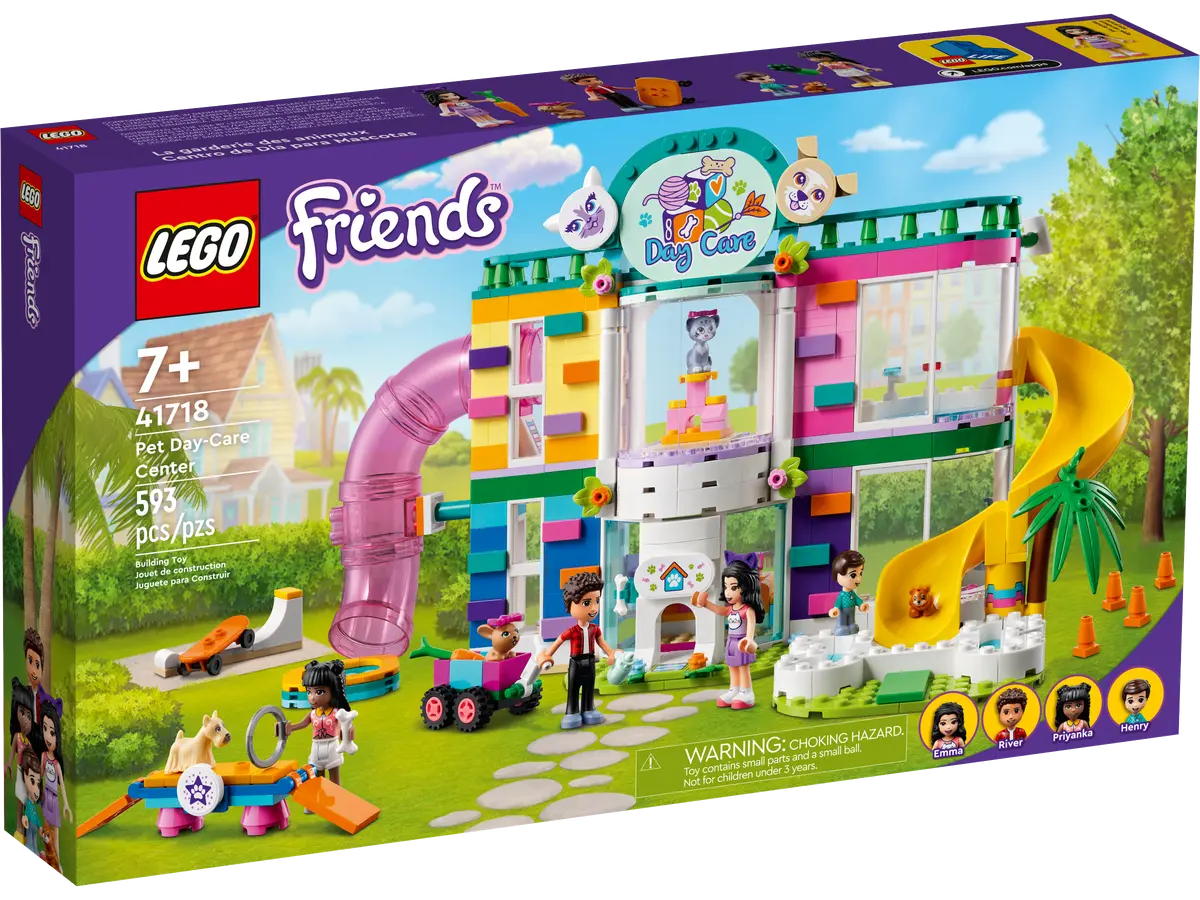 Конструктор LEGO Friends Pet Day-Care Center Зоогостиница 41718 - купить в  Москве